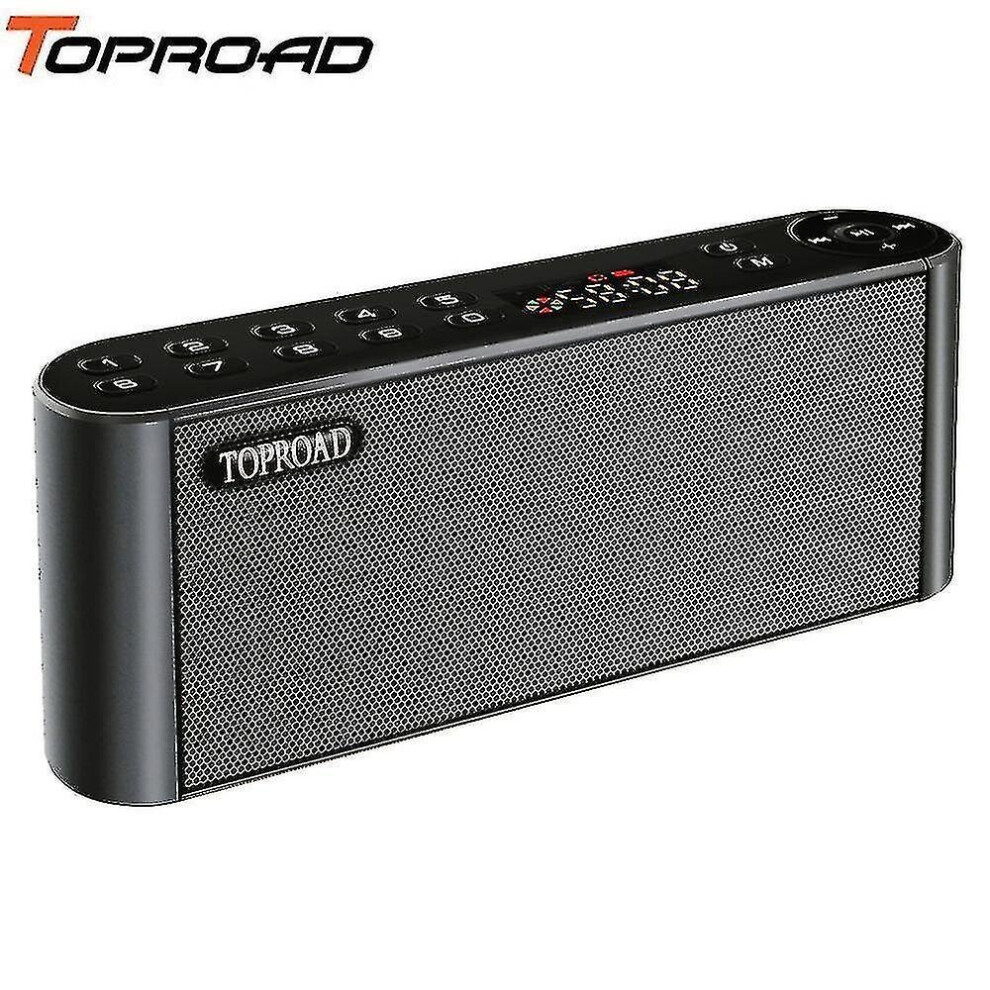 Wireless Bluetooth Speakers Portable Speaker Handsfree Mp3 With Mic Shower Speakerspeakers (Black) Black 7547468705175