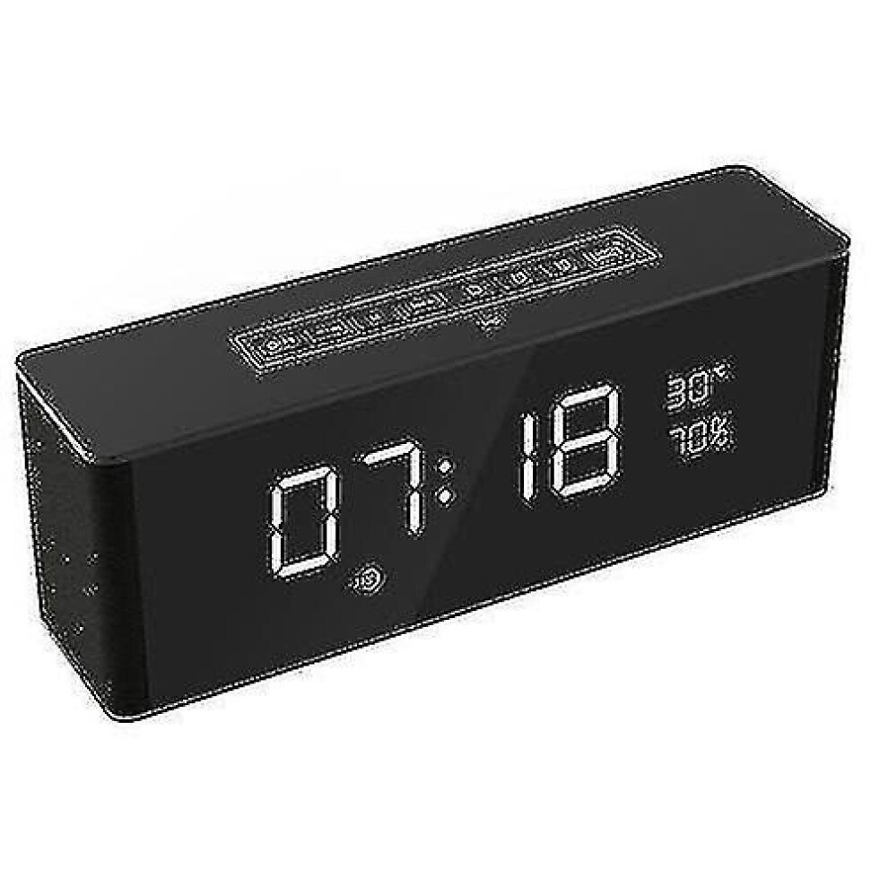 Bt 3.0 Speaker With Alarm Clock Fm Radio 3.5Mm Aux Inputmt 7547468703270