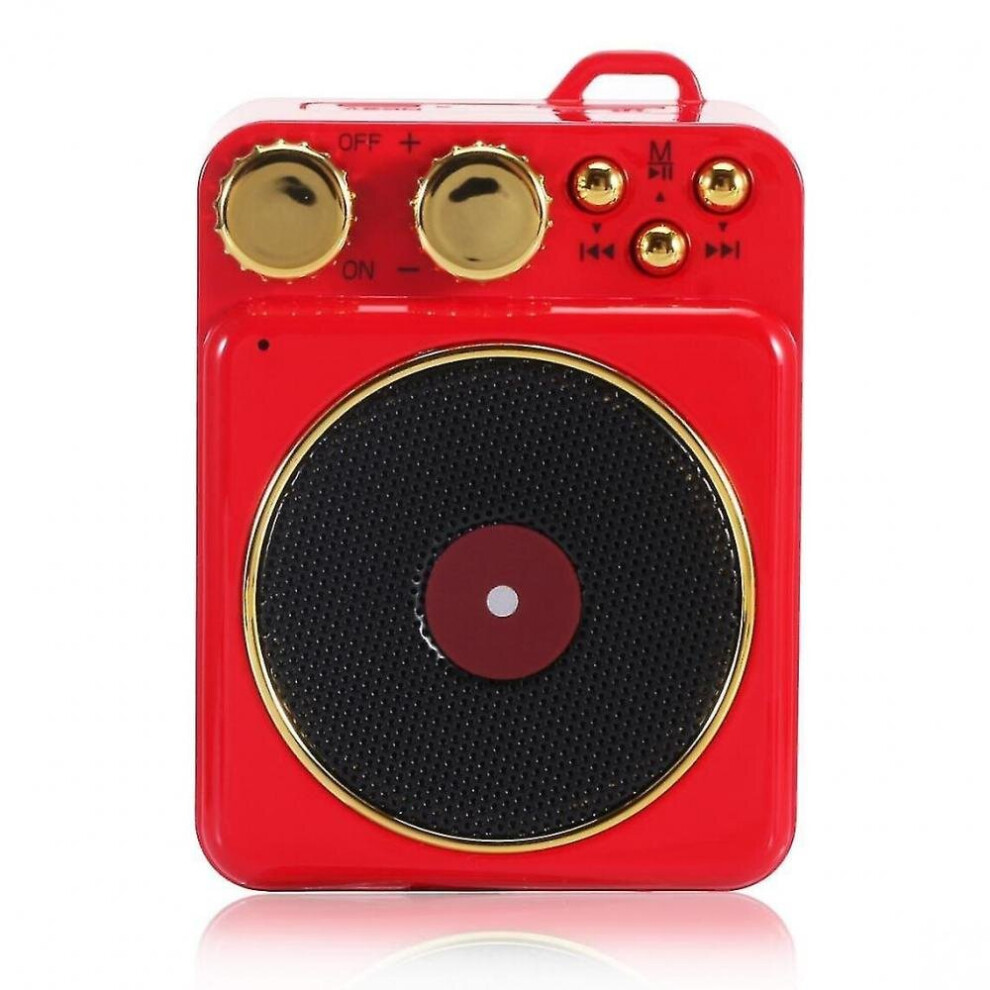 Bluetooth Speaker Creative Retro Phonograph Sound Mini Cellphone Speaker 7547468699078