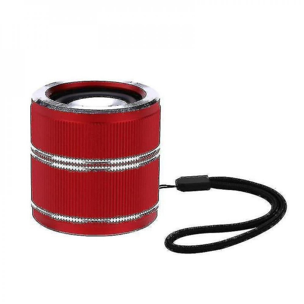 Super Mini Wireless Bluetooth Speaker Portable Quality 3D Stereo Tws Interconnect Speakers( ) Red 7547468704888