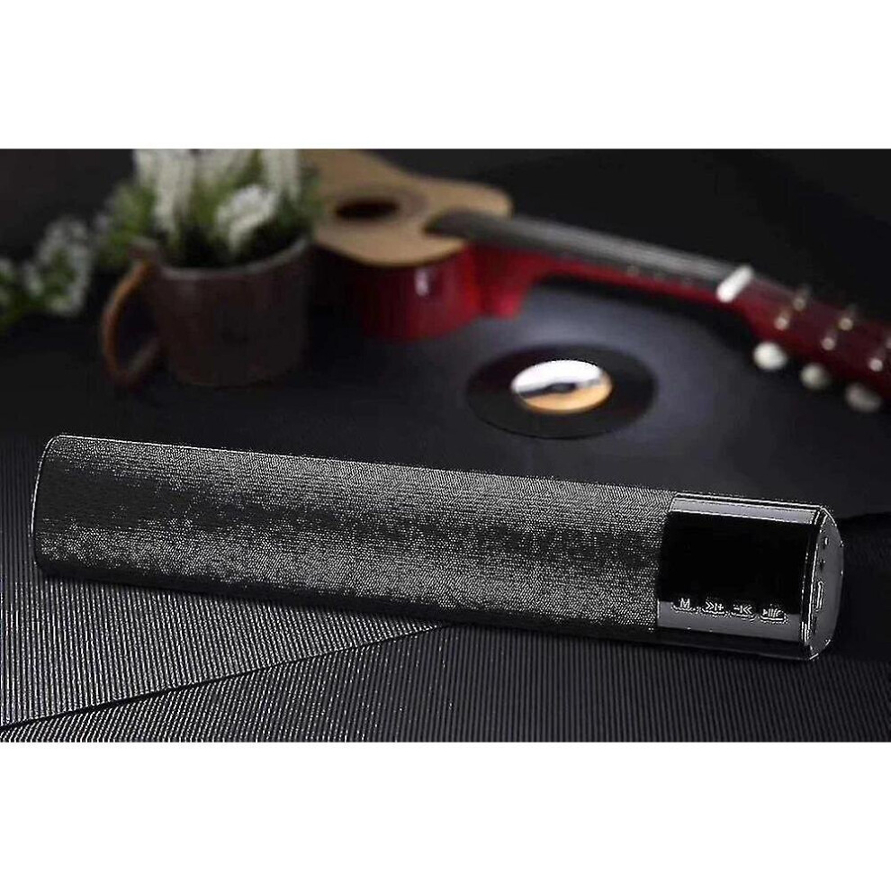 Tv Soundbar Bluetooth Speaker Portable Wireless Subwoofer Stereo Player Wireless|Soundbar(Black) Black 7547468704840