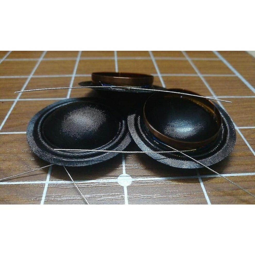 Silk Diaphragm Dome 8 Ohm Tweeters Loudspeaker Speaker Voice Coil Lead In The 7547468698354