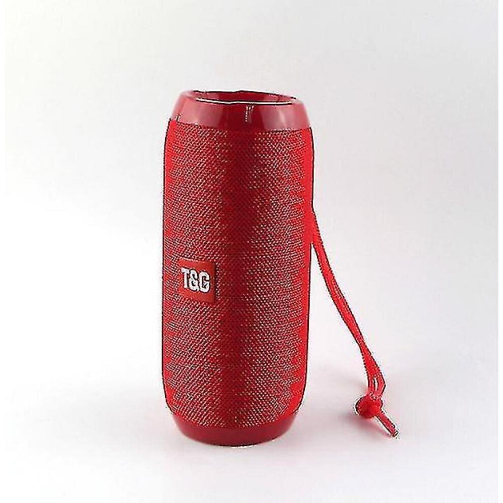 10W Portable Bluetooth Outdoor Speaker, Waterproof Wireless Player(Red) Red 7547468701573