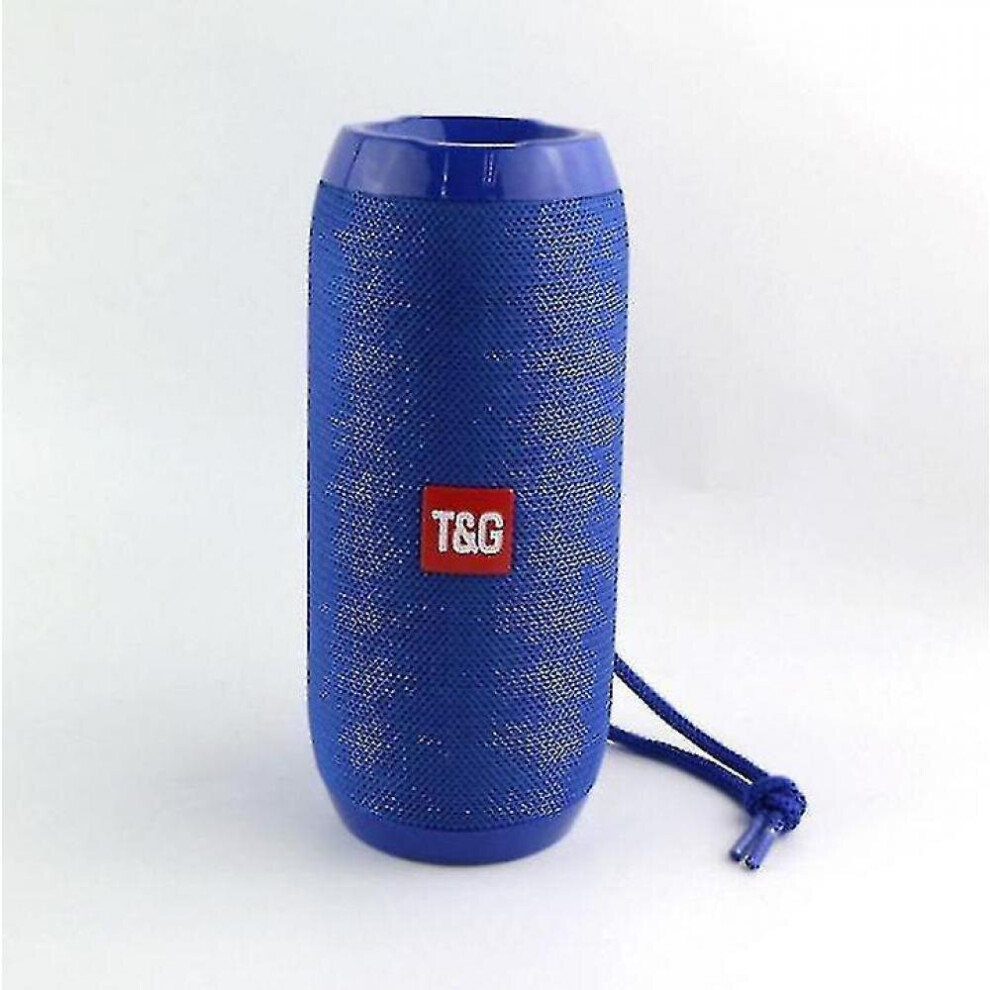 10W Portable Tooth Outdoor Speaker, Waterproof Wireless Player(Blue) Blue 7547468697043