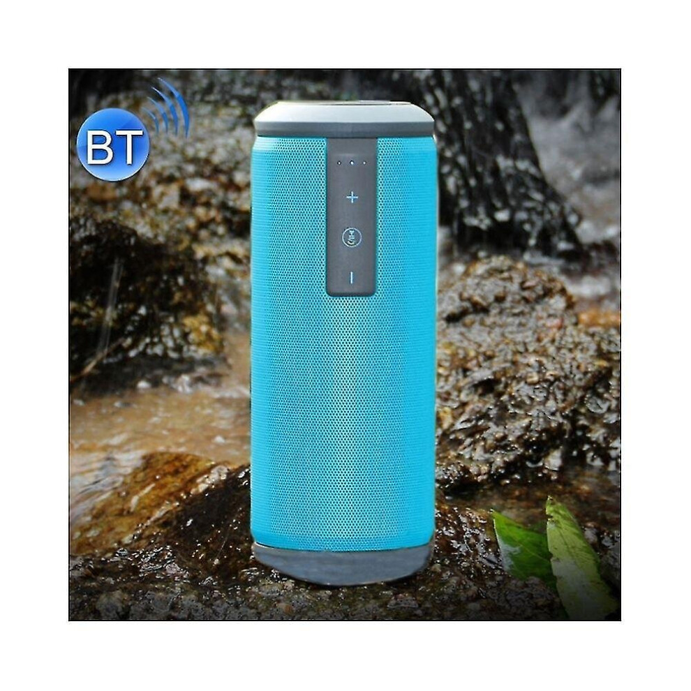 Waterproof Tooth Speaker Waterproof Stereo 4.0 Speaker, With Built-In Mic Blue 7547468702204