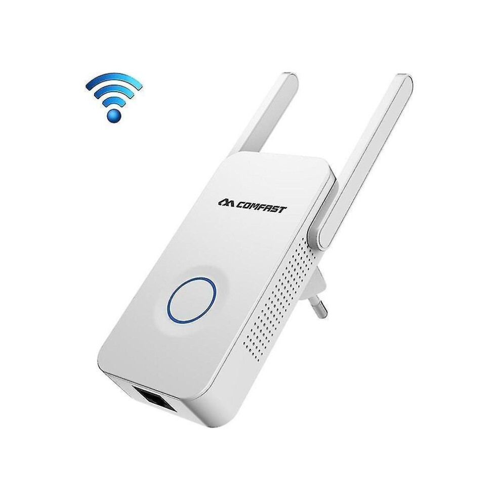 1200mbps 2.4ghz 5.8ghz Dual Band Wifi Repeater Signal Booster With 2 X 3Dbi External Antenna