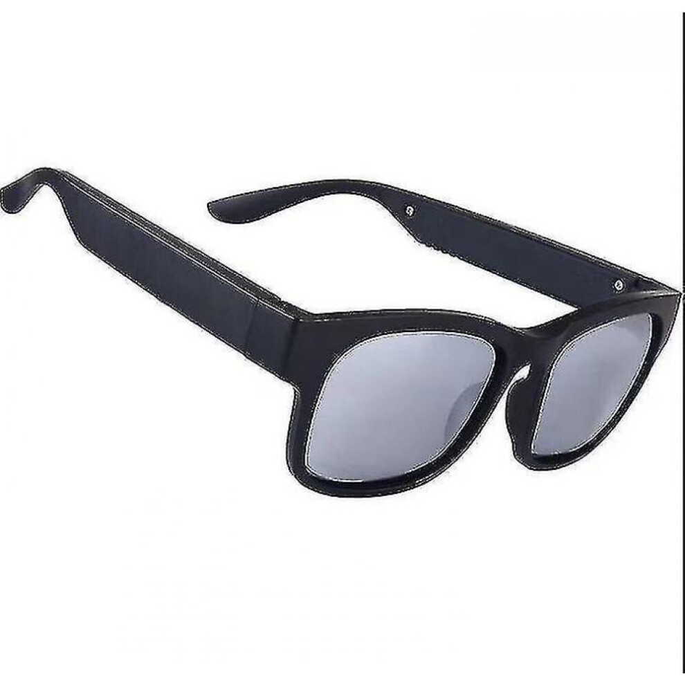 Smart Bluetooth 5.0 Stereo Headset Outdoor Waterproof Sunglasses Speaker(Gray) Gray 7547468697449