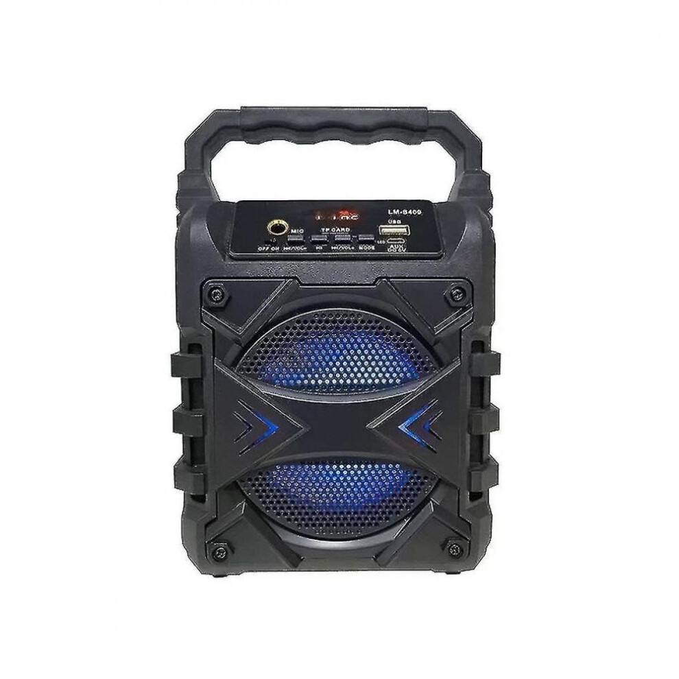 Wireless Bluetooth Speaker Portable Stereo Radio Tf Aux Usb Charging Subwoofer With Mic Port 7547468703935