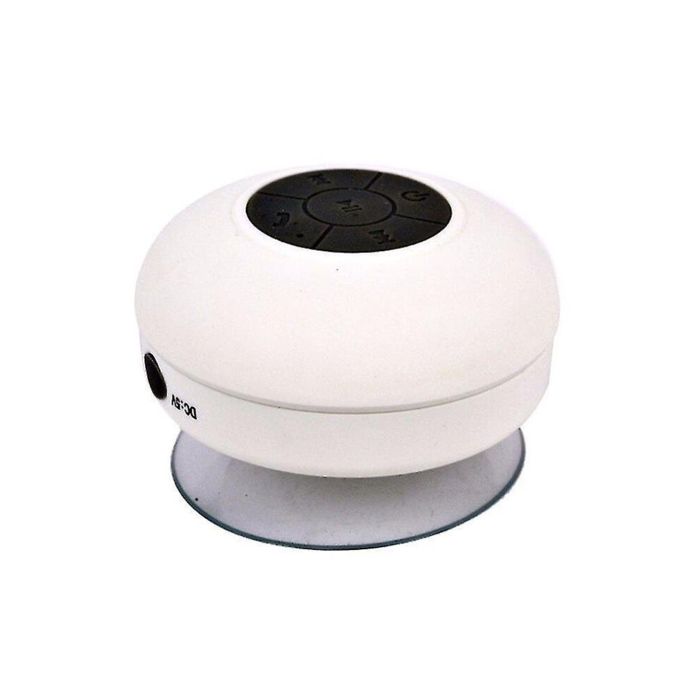Waterproof Bluetooth Speaker Mini Portable Speaker Shower Handsfree Subwoofer Receive Call Music Black 7547468698828