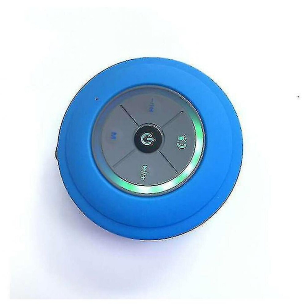 Portable Subwoofer Waterproof Tooth Wireless Speaker(Blue) Blue 7547468697500