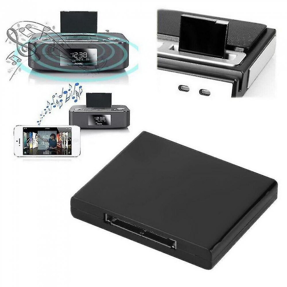 Bluetooth A2dp Music Receiver Adapter For Ipod For Iphone 30Pin Dock Speaker 7547468697340
