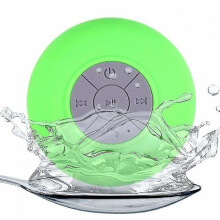 Wireless Portable Bluetooth Speaker , Waterproof And Shower Friendly.(green)