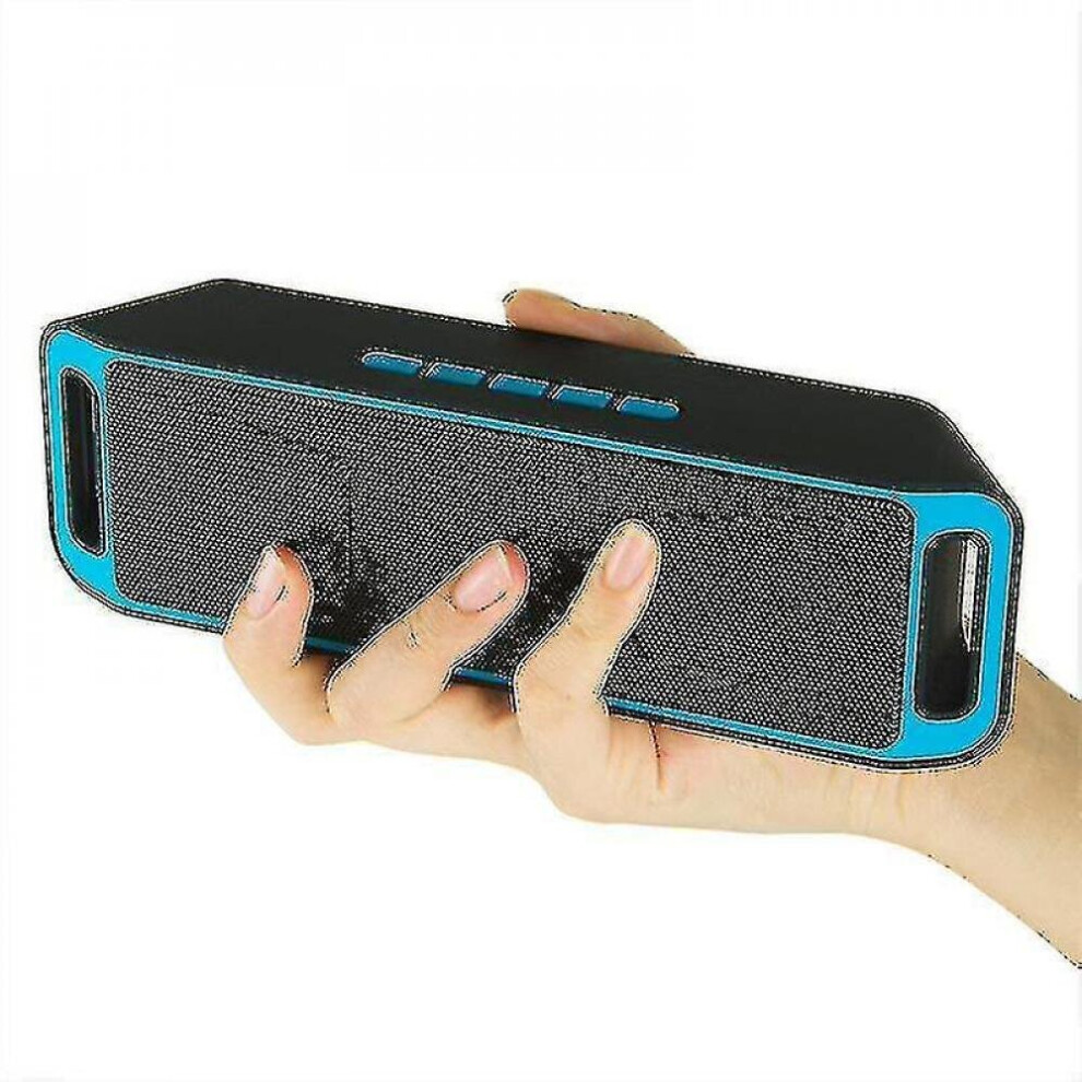 Wireless Speaker Bluetooth Stereo Subwoofer Speakers Tf Usb Fm Radi 7547468692482