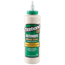 Titebond III Ultimate Wood Glue (473 ml) | Waterproof, Strong Adhesive for Woodworking, Ideal for Indoor and Outdoor Use, Non-Toxic