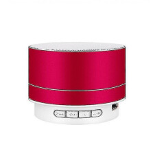 Red Usb Wireless Bluetooth Speaker,mini Subwoofer Outdoor Player