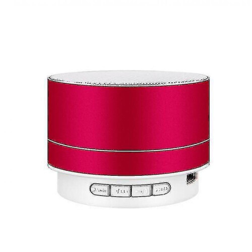 Red Usb Wireless Bluetooth Speaker,mini Subwoofer Outdoor Player