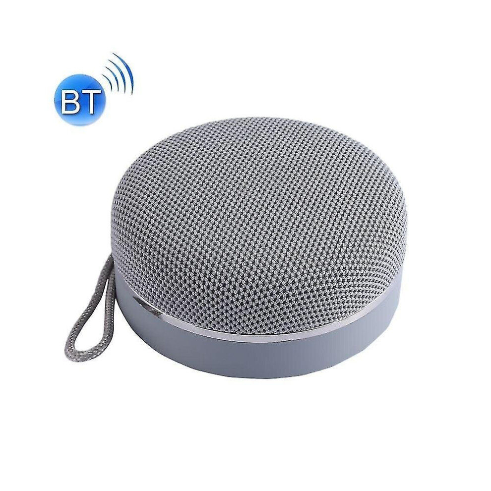 Photos - Speakers HKHBJS Gray Bluetooth Speaker Portable Speaker With Lanyard, Built-in Mic, Support Tf Card / Usb / Fm Outpu