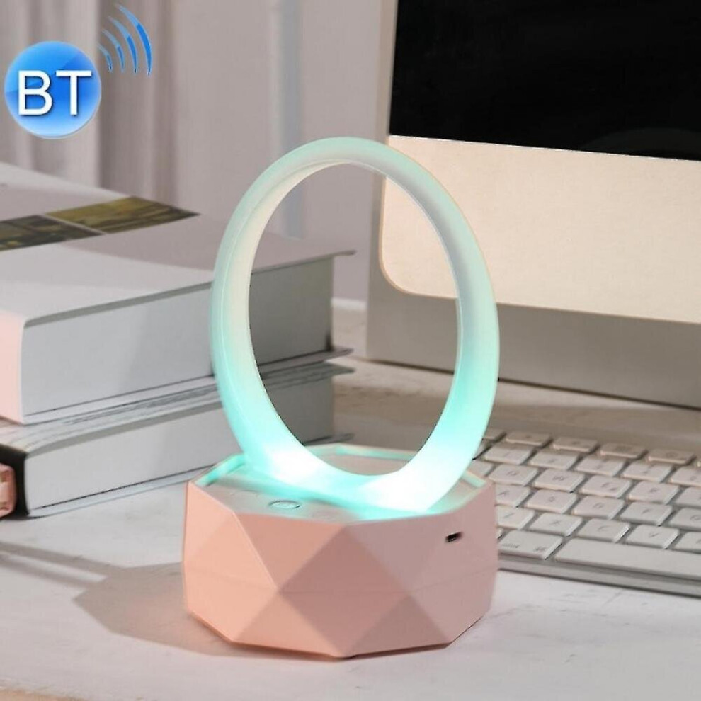 Bluetooth Speaker Ly-Y1 Stereo Wireless Speaker With Colorful Rose Light/Pink 7547468700446