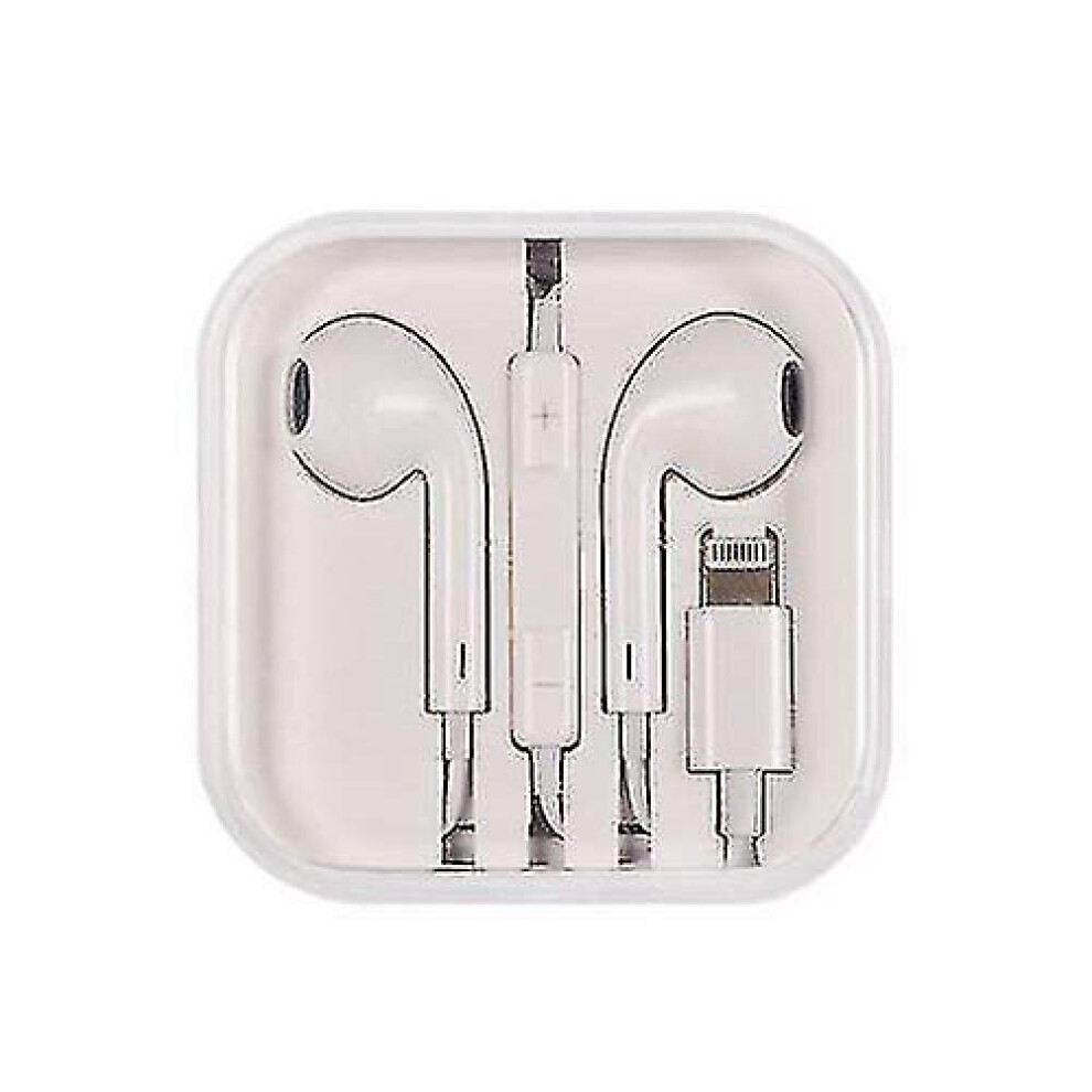 Iphone 7/7 Plus / 8/8 Plus / X / Xs / Xs Max Earphones With Lightning Interface, Suitable For White