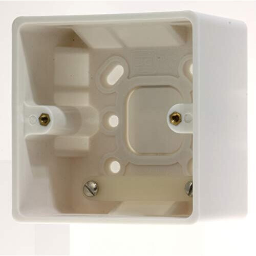 BG Electrical Pattress Surface 1G 50 mm