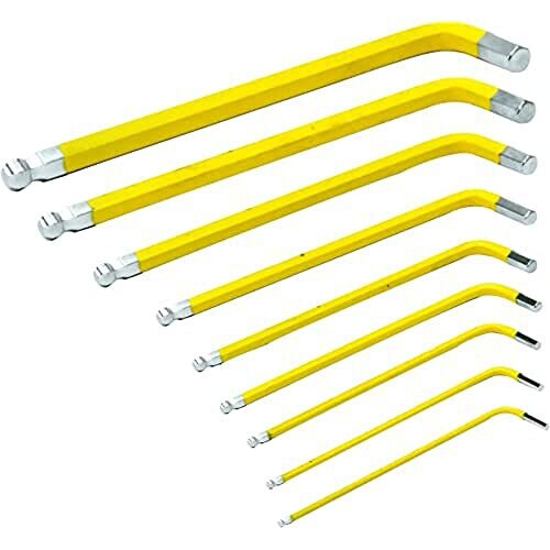 Rolson Rolson 40362 9 pc IMP Long Arm Ball Ended Hex Key Set