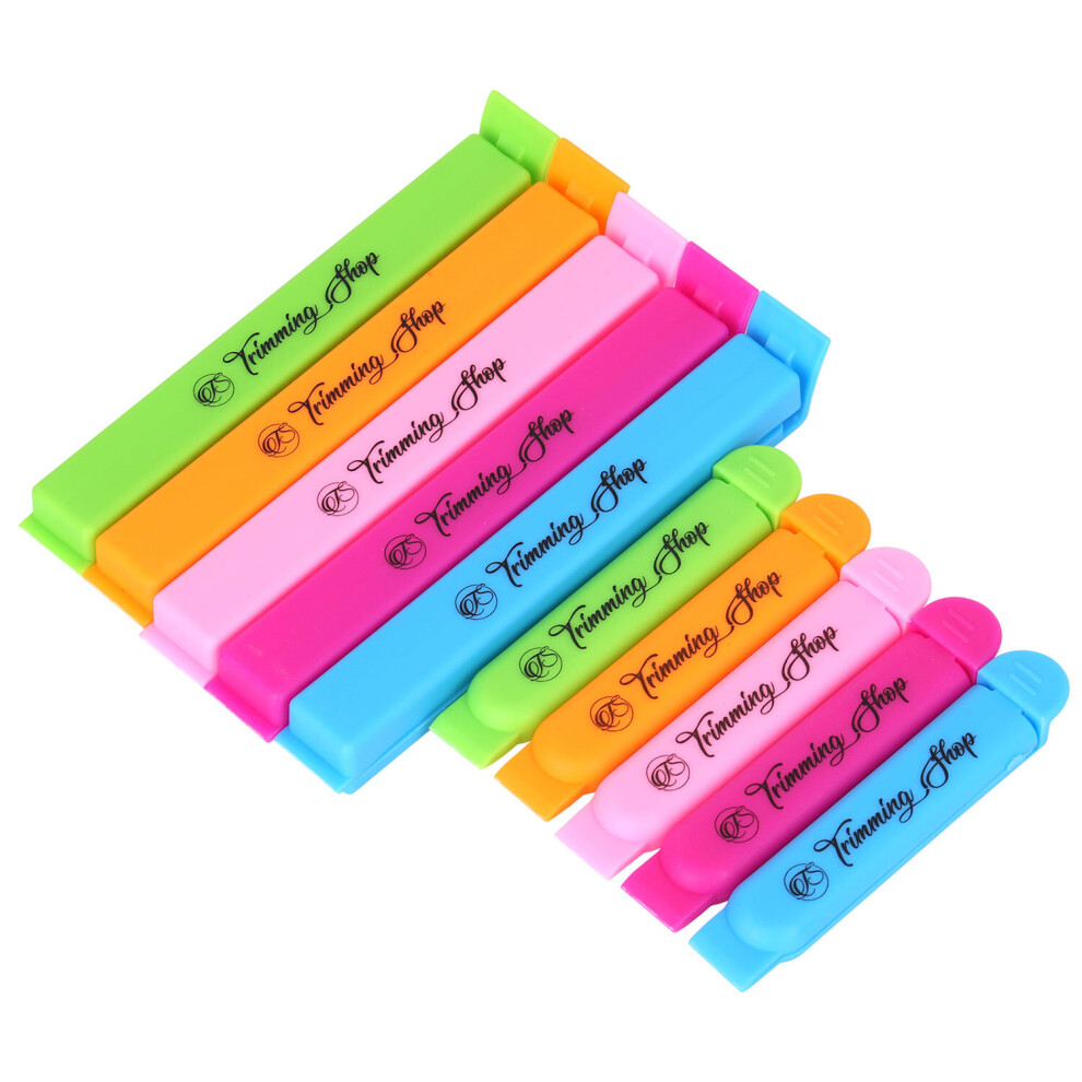 (20pcs) Food Bag Sealing Clips, Food Storage Bag Clips, Colourful Reusable Sealing Bags Multipurpose Clips for Cupboard, Fridge & Freezer Storage