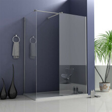 (900mm) Walk In Shower Enclosure Wet Room Easyclean Screen Panel Cubicle