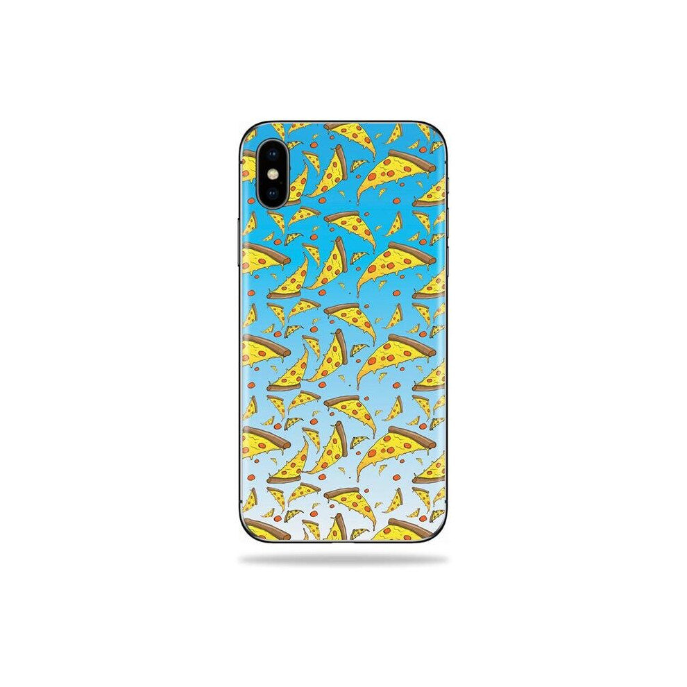 MightySkins APIPHXSM-Raining Pizza Skin Decal Wrap for Apple iPhone XS Max Sticker - Raining Pizza-image-OPC-PB5KHK6-NEW