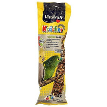 Vitakract Kracker Treat Sticks 2pk Feather Care for Cockatiels and Parrots, Case of 5
