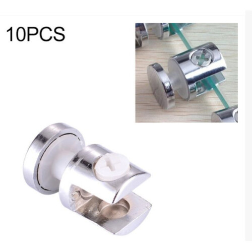 10PCS zinc alloy glass fixed bracket 10mm with base