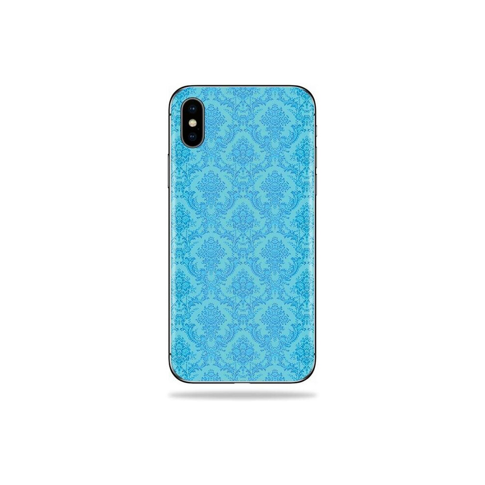 MightySkins APIPHXSM-Blue Vintage Skin Decal Wrap for Apple iPhone XS Max Sticker - Blue Vintage-image-OPC-PB5KNFV-NEW