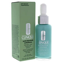 Clinique Anti-Blemish Solutions + Line-Correcting Serum, 30ml – Oil-Free Anti-Aging Treatment for Breakout-Prone Skin
