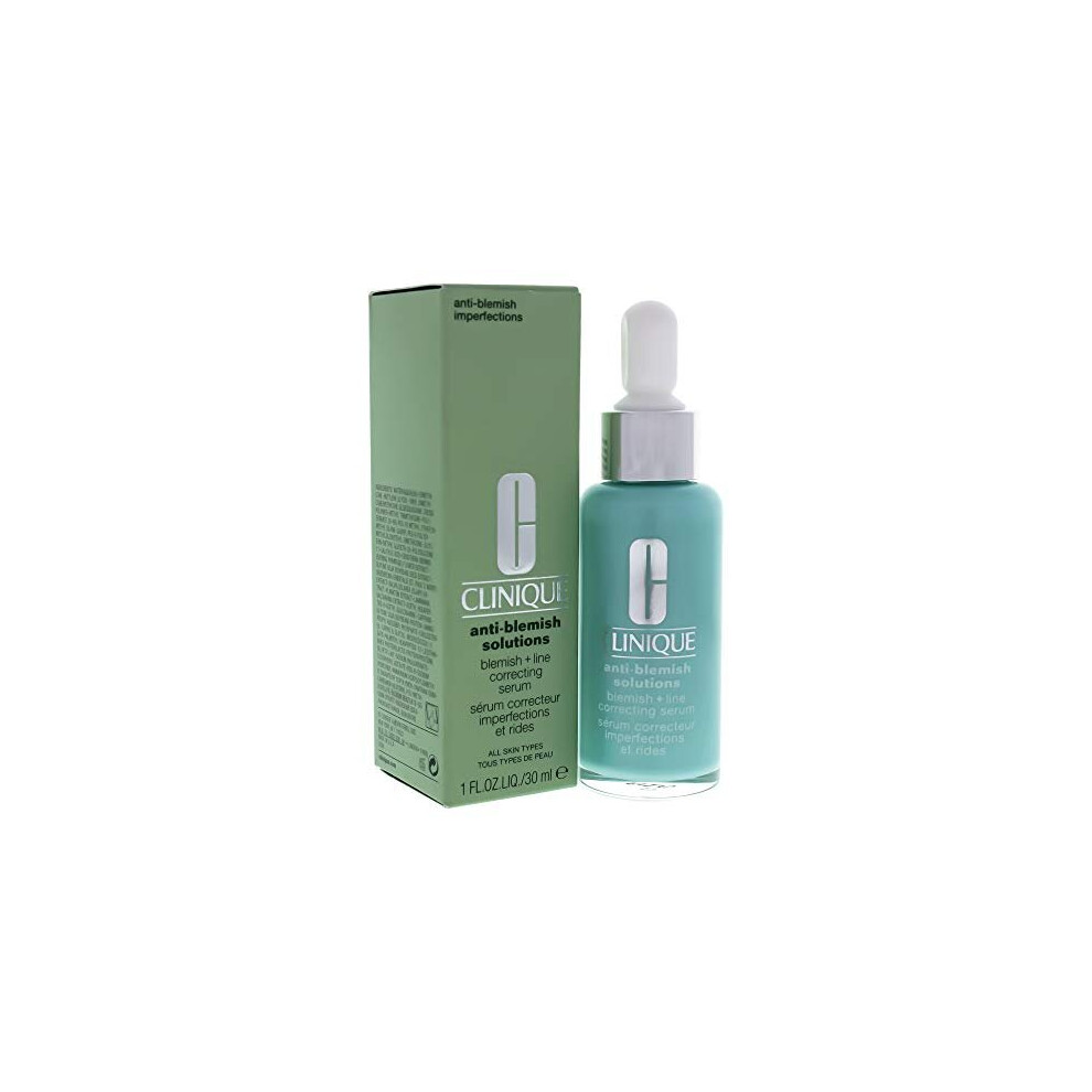 Clinique ANTI-BLEMISH SOLUTIONS + LINE CORRECTING SERUM, 30 milliliters