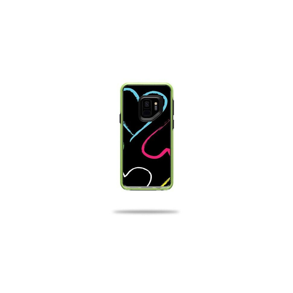 MightySkins LIFSS9-Hearts Skin Decal Wrap for LifeProof SLAM Samsung Galaxy S9 Case Sticker - Hearts-image-OPC-PB5KQ6P-NEW