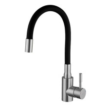 (Black) flexible kitchen faucet stainless steel kitchen mixer tap hot cold water sink faucet kitchen faucet nozzle