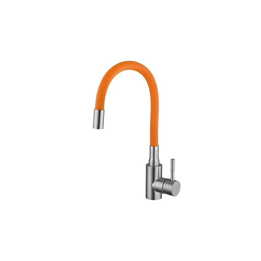 (Orange) flexible kitchen faucet stainless steel kitchen mixer tap hot cold water sink faucet kitchen faucet nozzle