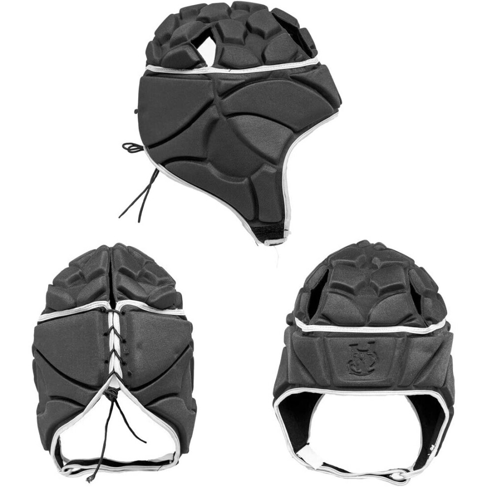 (S) VIPER Rugby Headguard Scrum Cap Protective Helmet Gear Free Shoe Bag