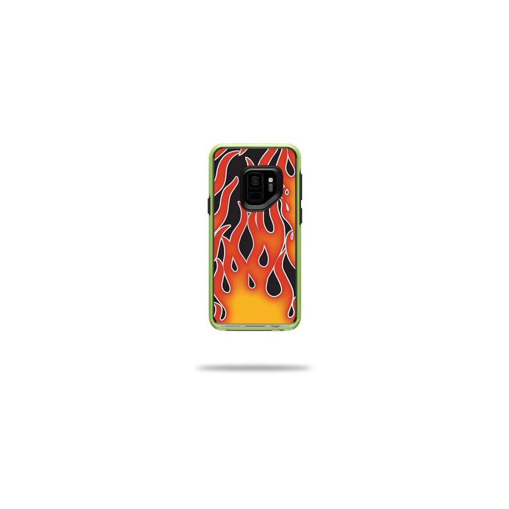 MightySkins LIFSS9-Hot Flames Skin Decal for LifeProof SLAM Samsung Galaxy S9 Case Sticker - Hot Flames-image-OPC-PB5KR89-NEW