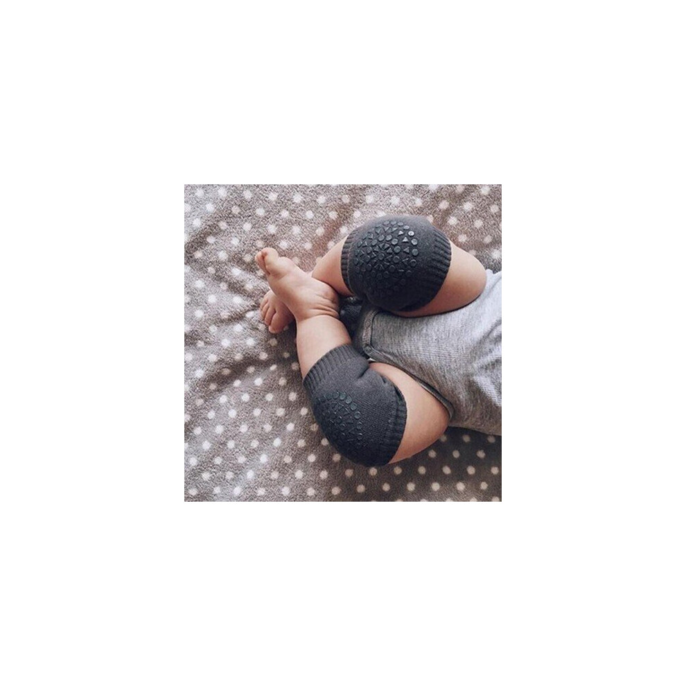 Blmarketplace 1 Pair Baby Knee Pad Kids Safety Crawling Elbow Cushion Infant Toddlers Baby Leg Warmer Knee Support Protector Baby Kneecap