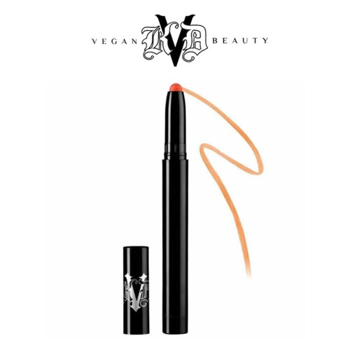 Kat von d wild orange lip crayon face stick Technicolor vibrant full