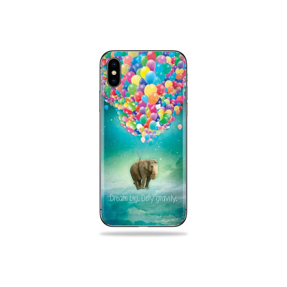 MightySkins APIPHX-Elephant Balloons Skin Decal Wrap for Apple iPhone X Sticker - Elephant Balloons-image-OPC-PB5M5H2-NEW