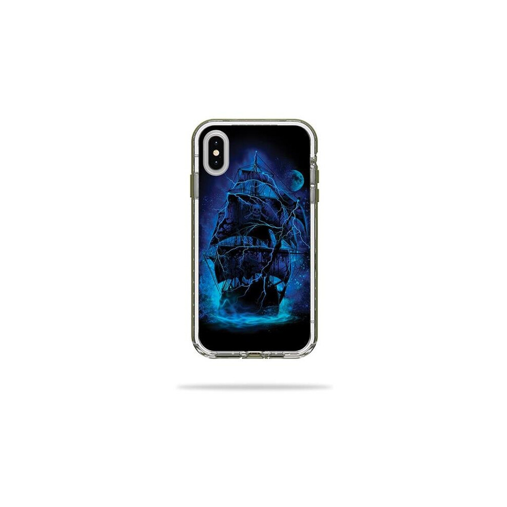 MightySkins LIFNIPXSM-Pirate Storm Skin Decal Wrap for LifeProof NEXT iPhone XS Max Case Sticker - Pirate Storm-image-OPC-PB5M7W9-NEW