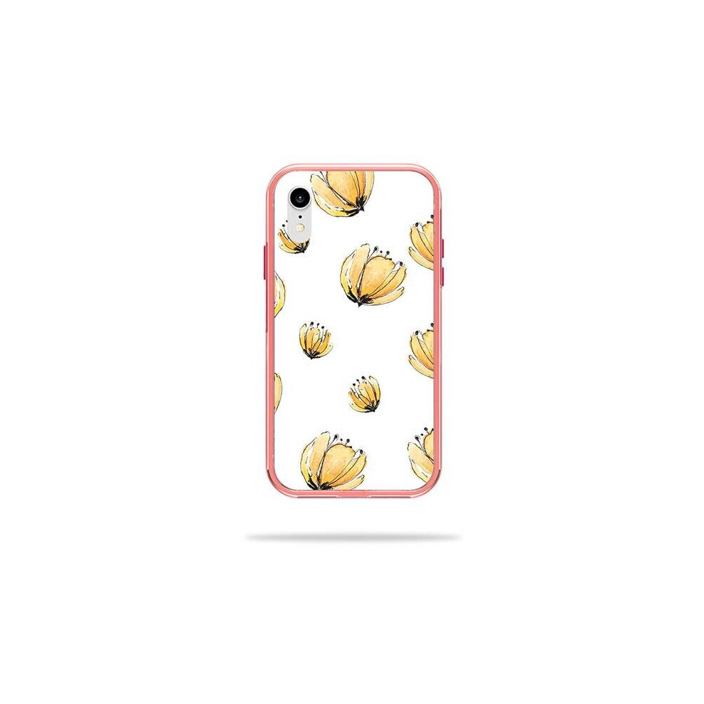 MightySkins LIFSLIPXR-Yellow Poppy Skin Decal Wrap for LifeProof SLAM iPhone XR Case Sticker - Yellow Poppy-image-OPC-PB5M7NT-NEW