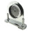WIDDOP and Co. Modern Stylish Glass & Silver Two Tone Quartz Arched Design Mantel Clock 3