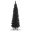8FT Black Artificial Slim Christmas Tree Xmas Decoration Noel 1