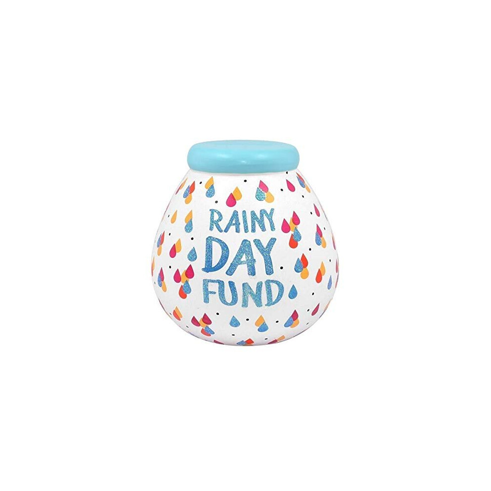 Pot Of Dreams Rainy Day Fund Money Pot Save Up & Smash Money Box Gift