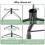 8FT Green Artificial Christmas Tree Xmas Decoration Noel 2