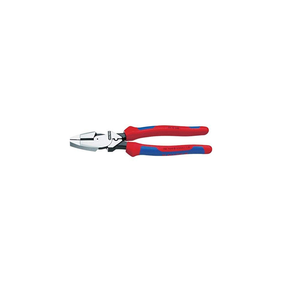 KNIPEX Lineman's Pliers with tether attachment point American style (240 mm) 09 02 240 T