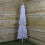 8FT White Artificial Slim Christmas Tree Xmas Decoration Noel 2