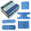 Qualicare Blue Detectable Waterproof Assorted Plasters (Box of 100) 1